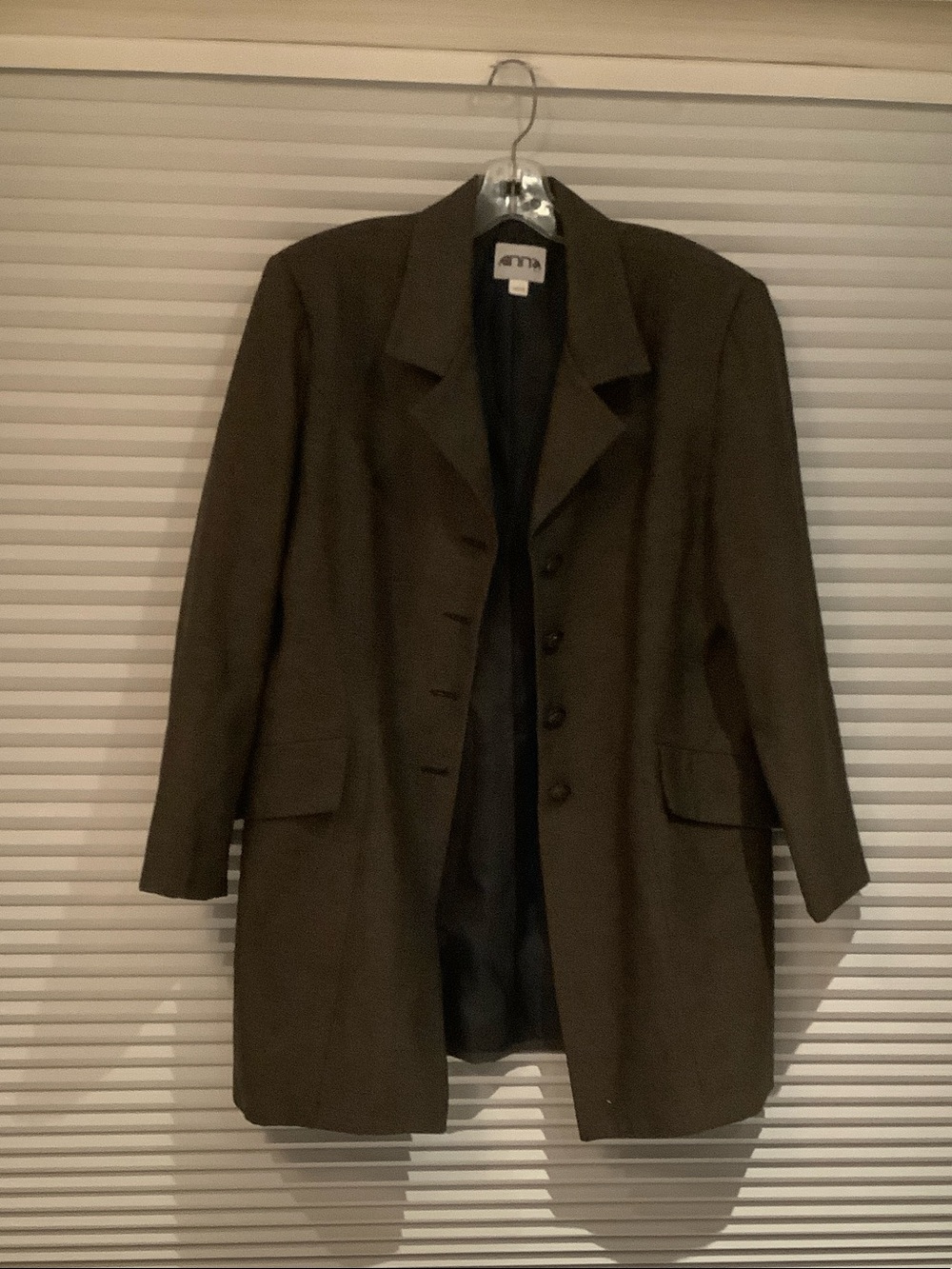 Anna Olive Green Women’s Blazer Jacket